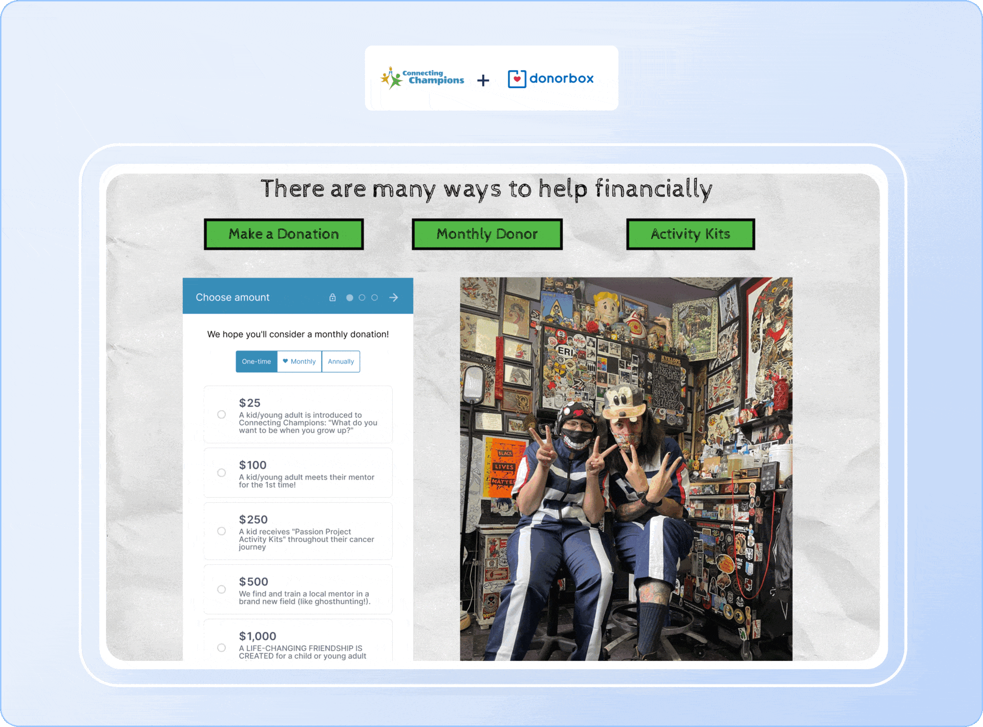 How Connecting Champions grew donations by 8% to help kids with cancer pursue their passion How Connecting Champions grew donations by 8% to help kids with cancer pursue their passion