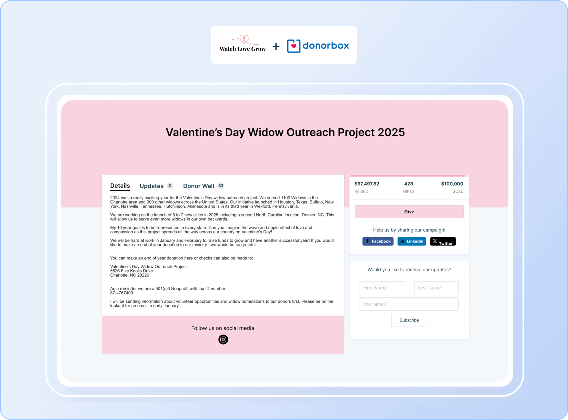 Raising more than ever before