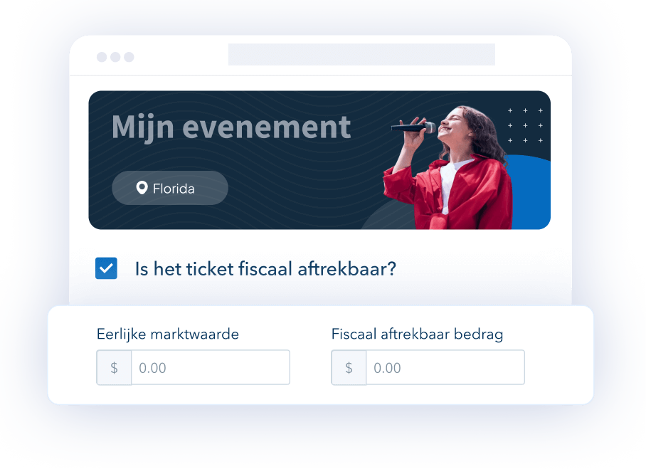 Krijg toegang tot ticketing die fiscaal aftrekbare bedragen berekent Krijg toegang tot ticketing die fiscaal aftrekbare bedragen berekent