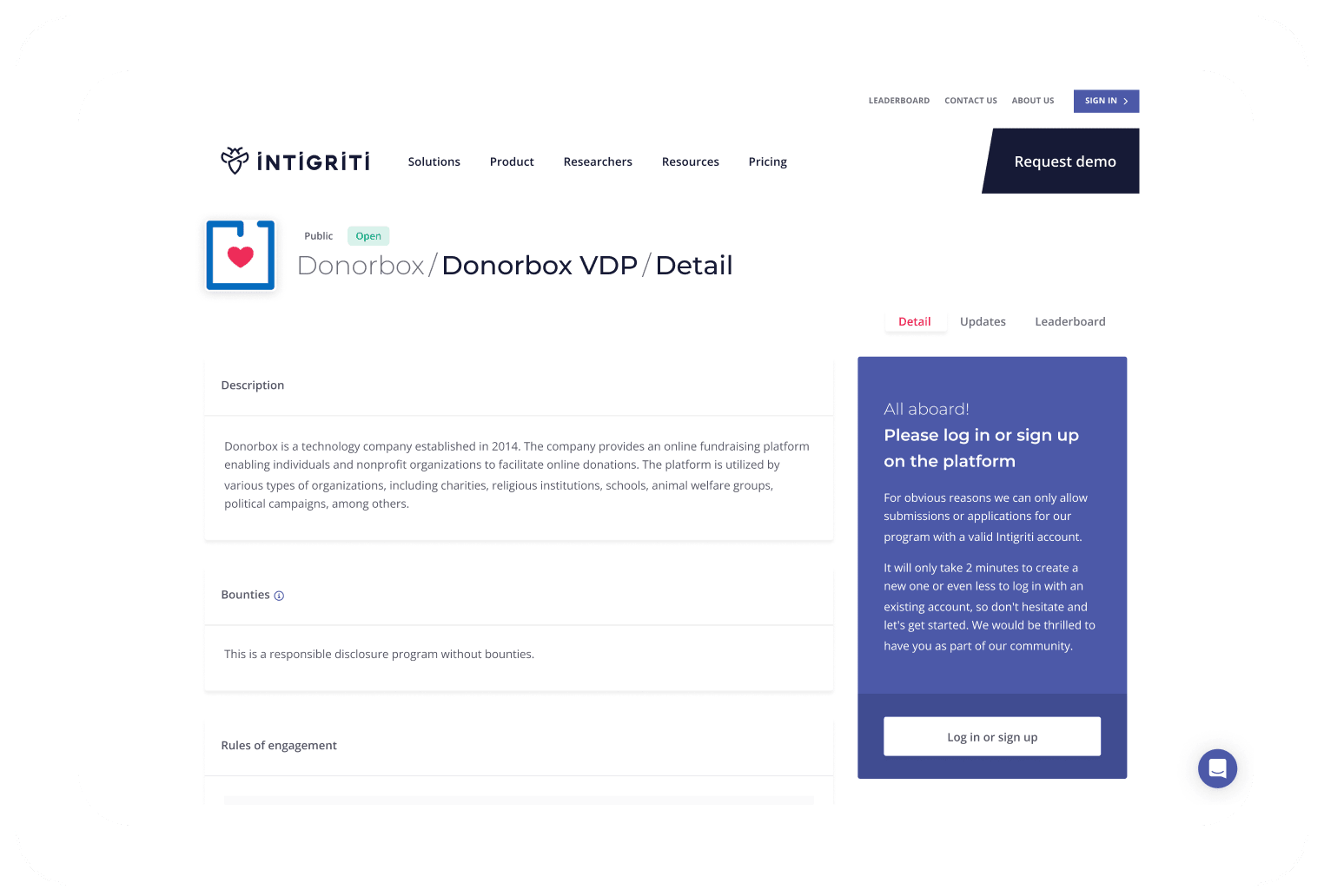 Vulnerability Disclosure Program