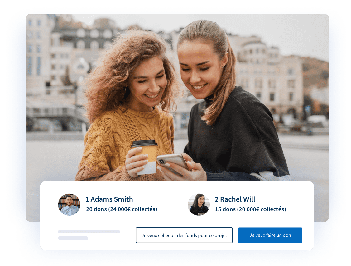 Lancez une campagne de collecte en Peer-to-Peer Lancez une campagne de collecte en Peer-to-Peer