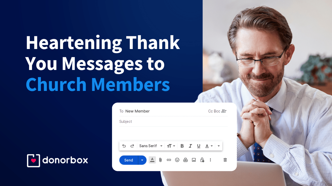 34 Heartening Thank You Messages to Church Members for Support