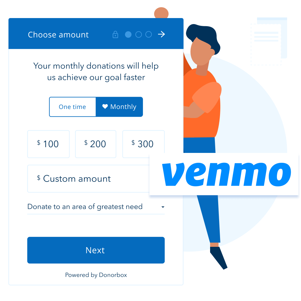 Collect donations the trendy way with Venmo Collect donations the trendy way with Venmo