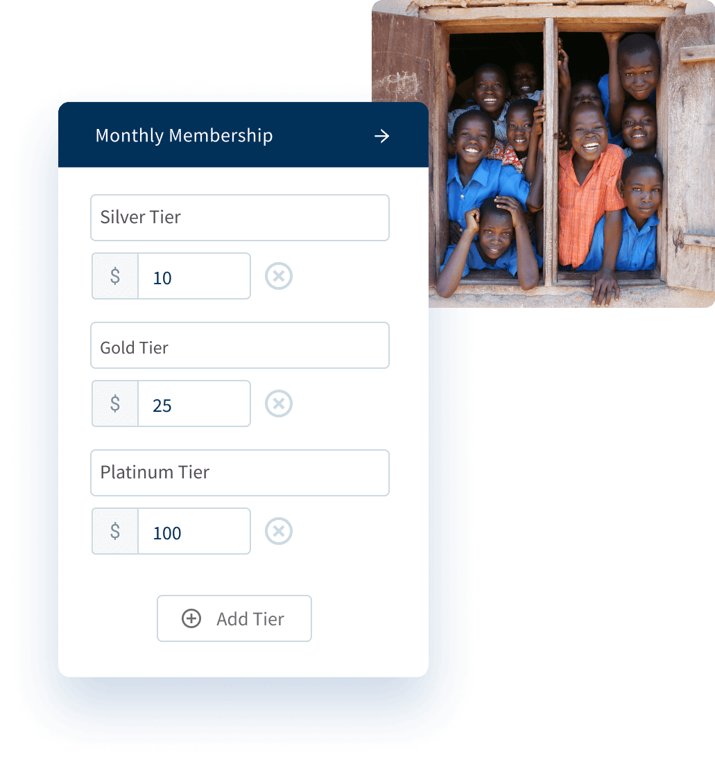 Grow and scale your cause with Memberships Grow and scale your cause with Memberships