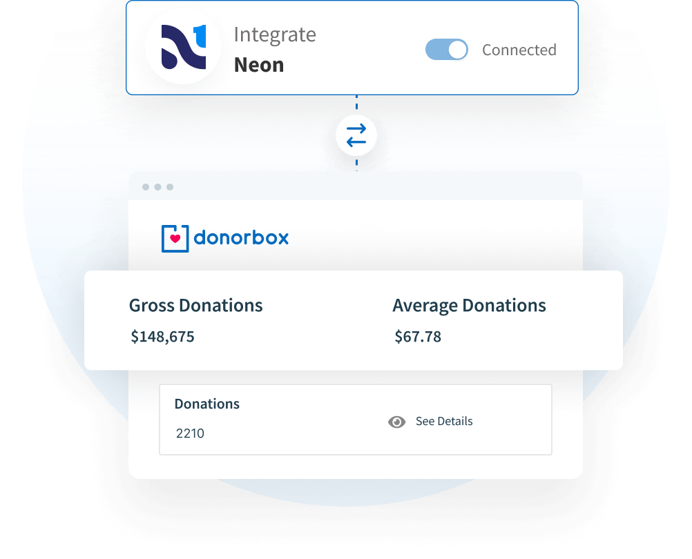 Donorbox + Neon Donorbox + Neon