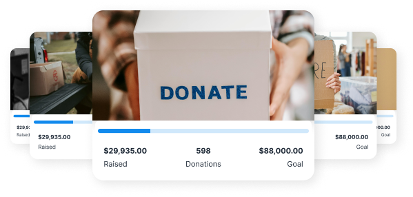 Create a campaign in just a few minutes.