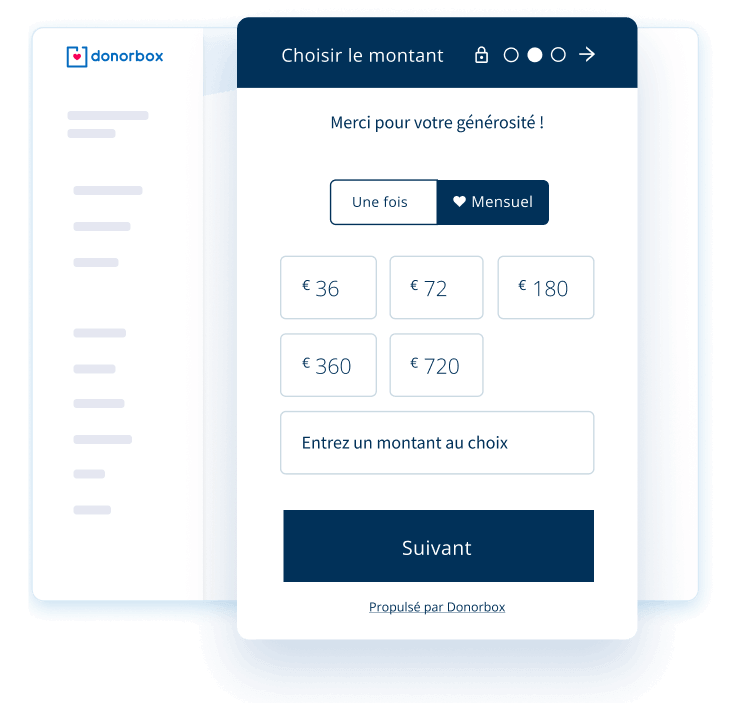 Créez un formulaire de don professionnel en quelques minutes Créez un formulaire de don professionnel en quelques minutes
