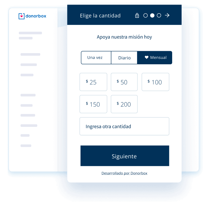 Crea un formulario de donación profesional en minutos Crea un formulario de donación profesional en minutos