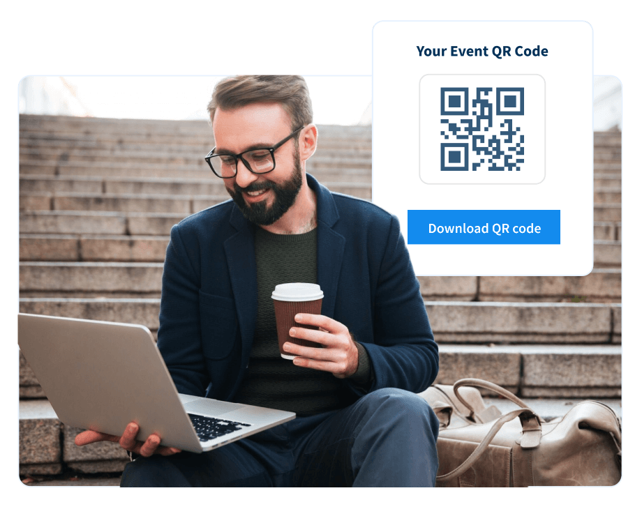 Access QR codes for each event Access QR codes for each event