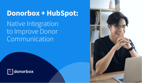 Donorbox + HubSpot Native Integration Donorbox + HubSpot Native Integration