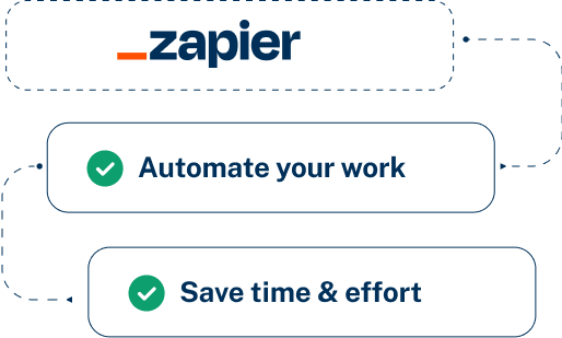 Save time & effort Save time & effort