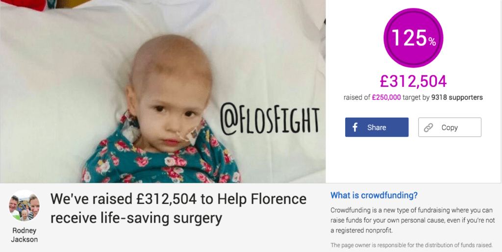 crowdfunding vs peer-to-peer fundraising