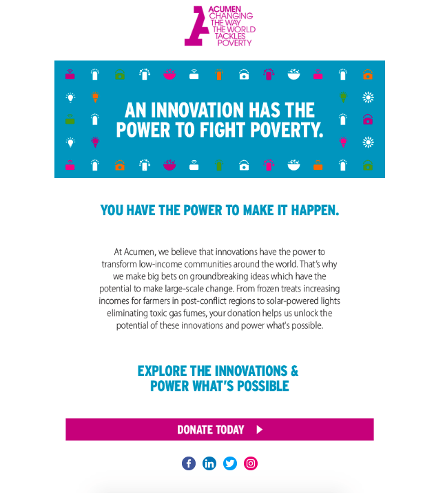 sense of urgency in fundraising appeal