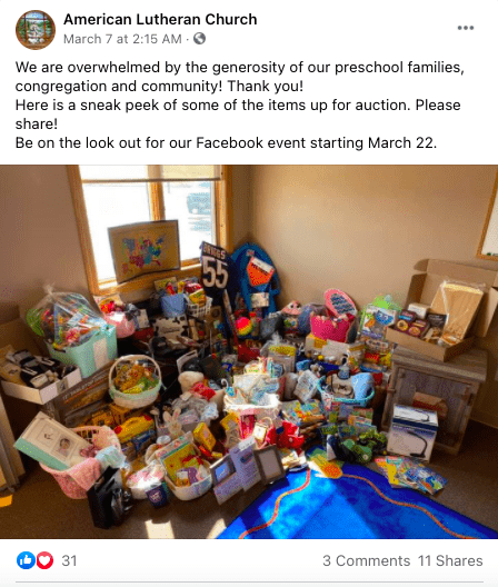 virtual silent auction