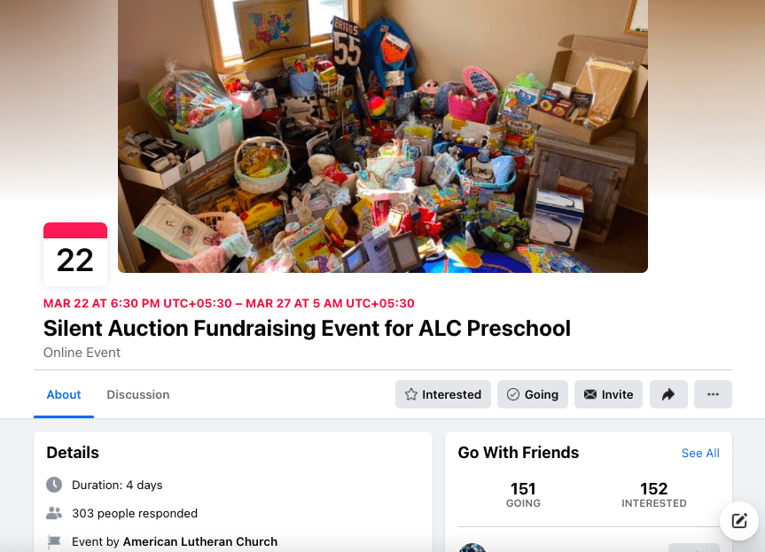 how to run silent auction