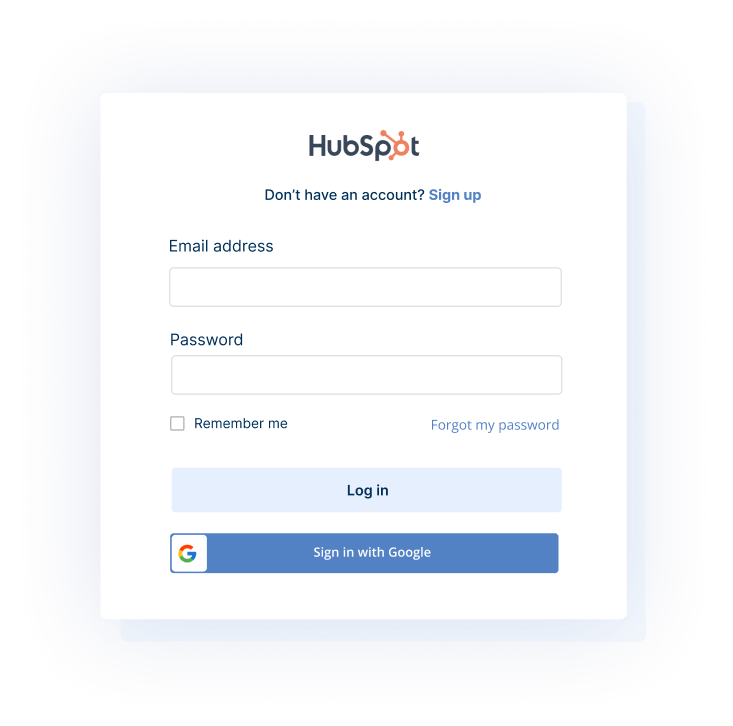 Log in to HubSpot Log in to HubSpot