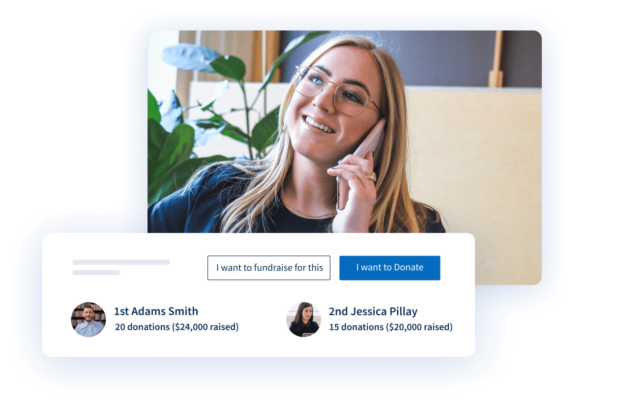 Let your supporters vouch for you Let your supporters vouch for you