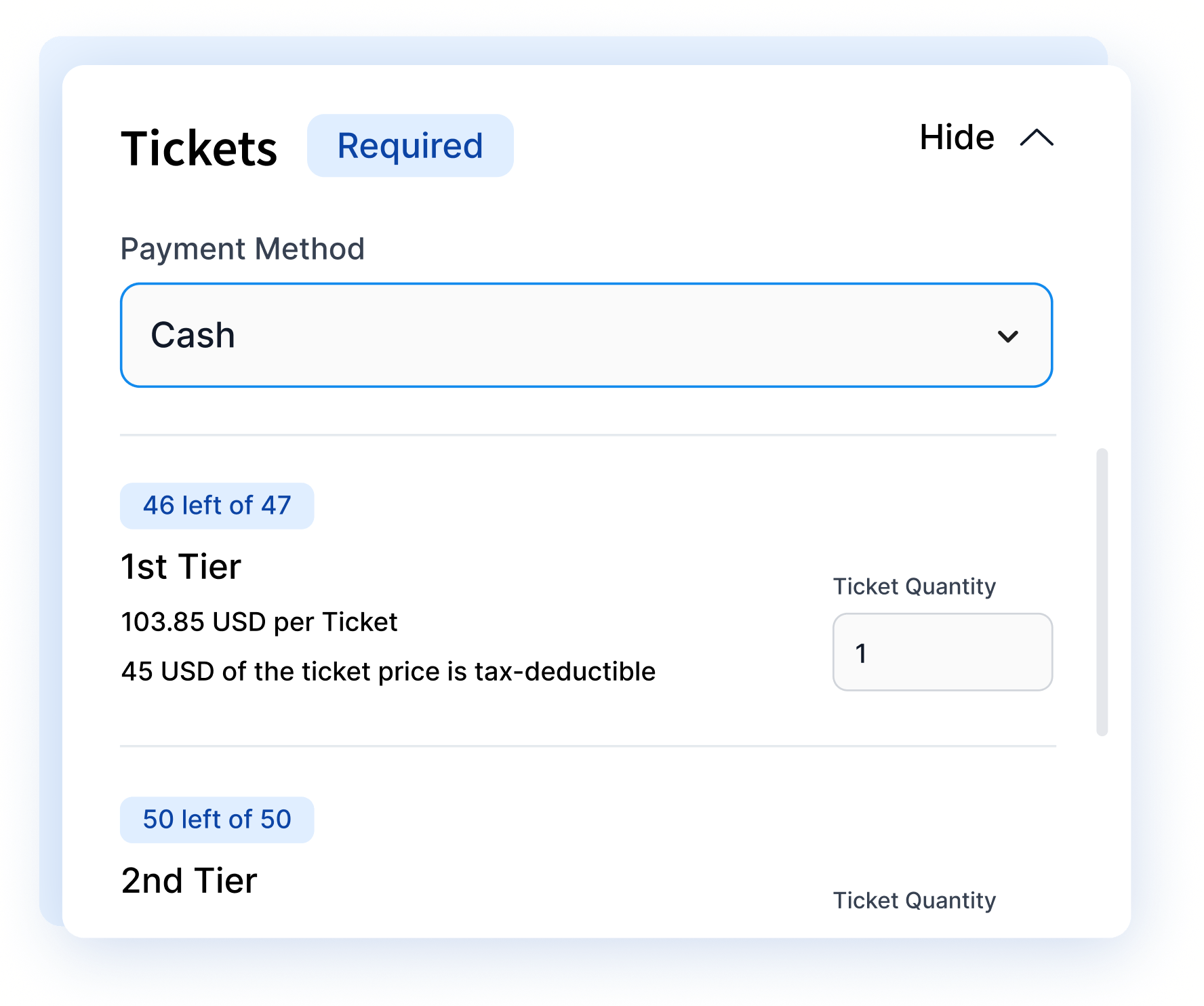 Track all ticket transactions in one place Track all ticket transactions in one place