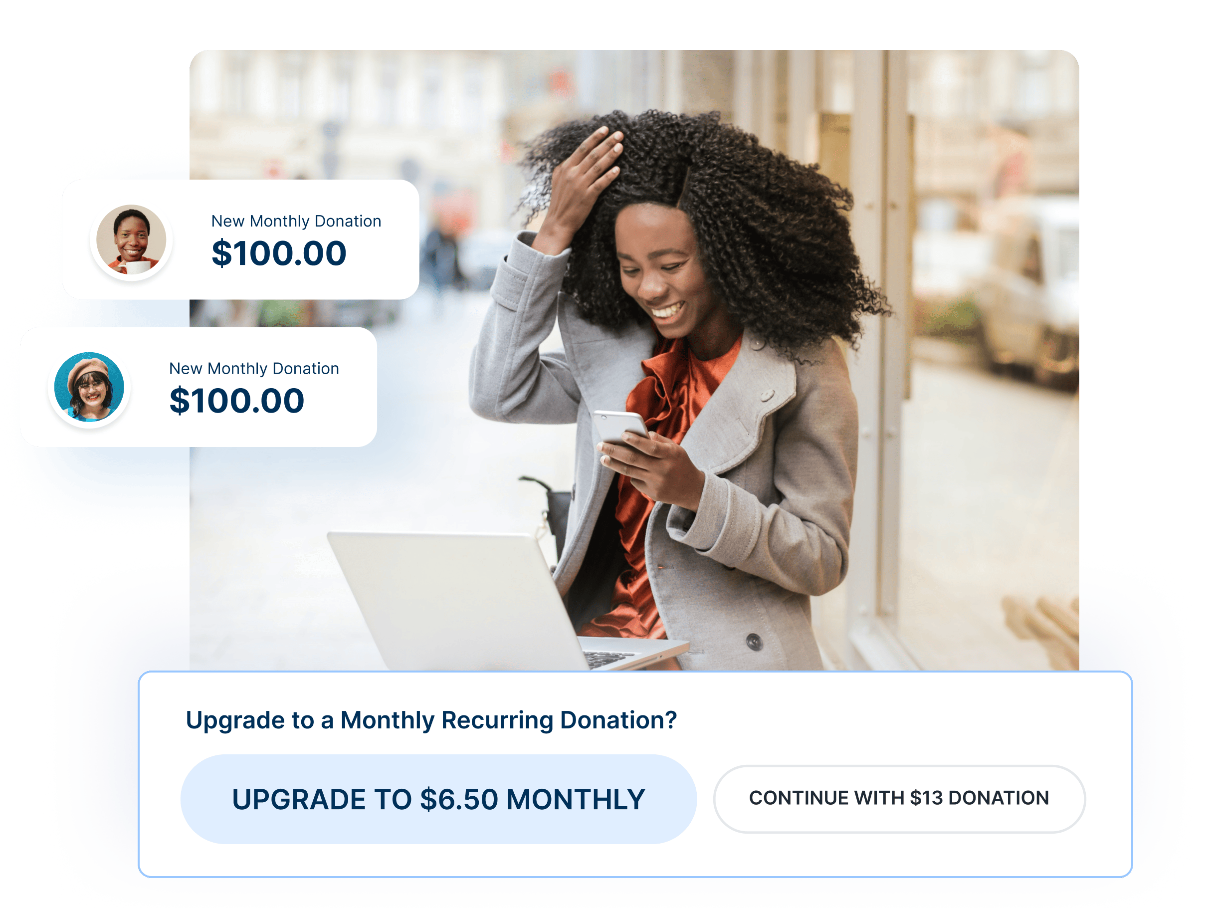 Transform One-Time Gifts into Continuous Support Transform One-Time Gifts into Continuous Support