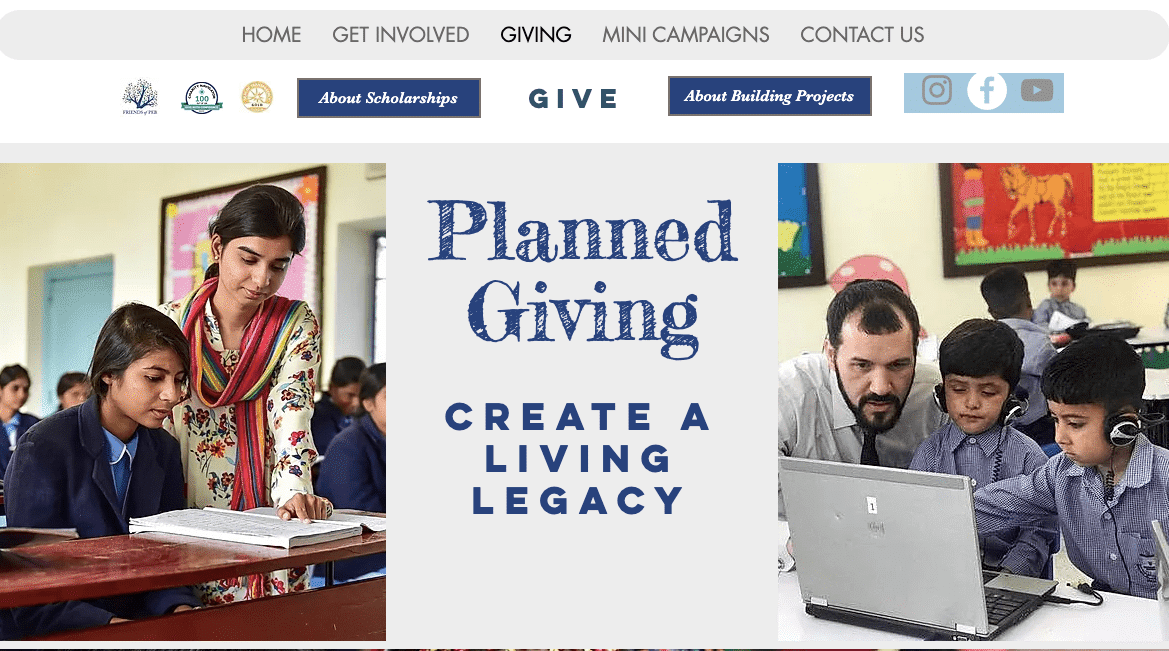 how to start a planned giving program