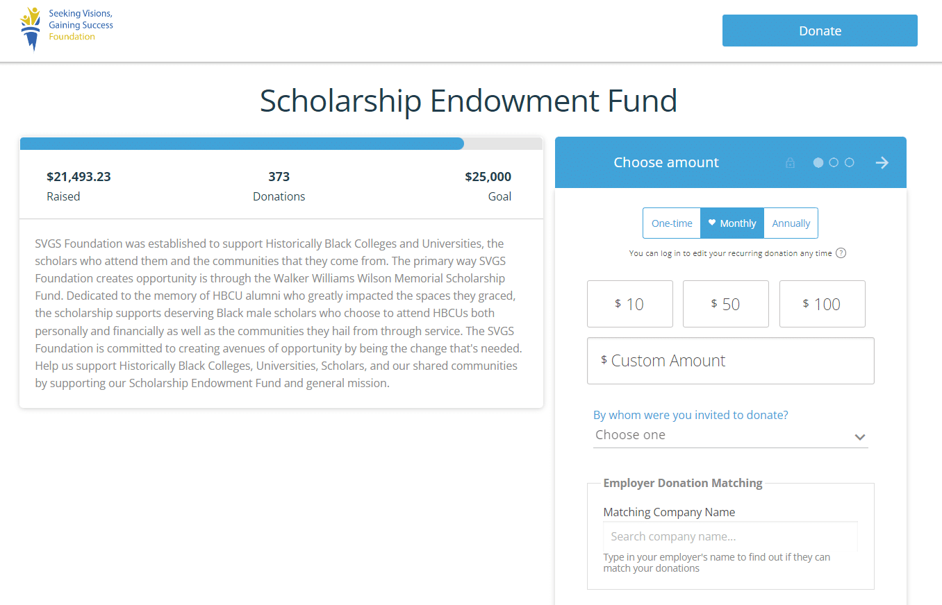 charitable endowment