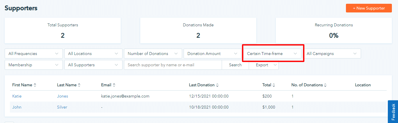 how to run lybunt and sybunt reports