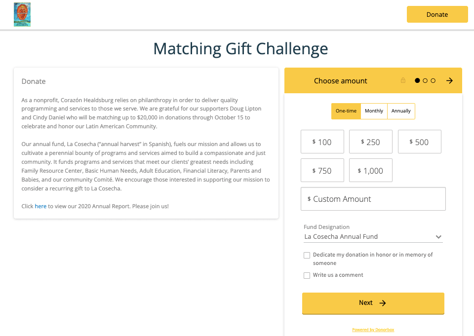 hybrid fundraising event