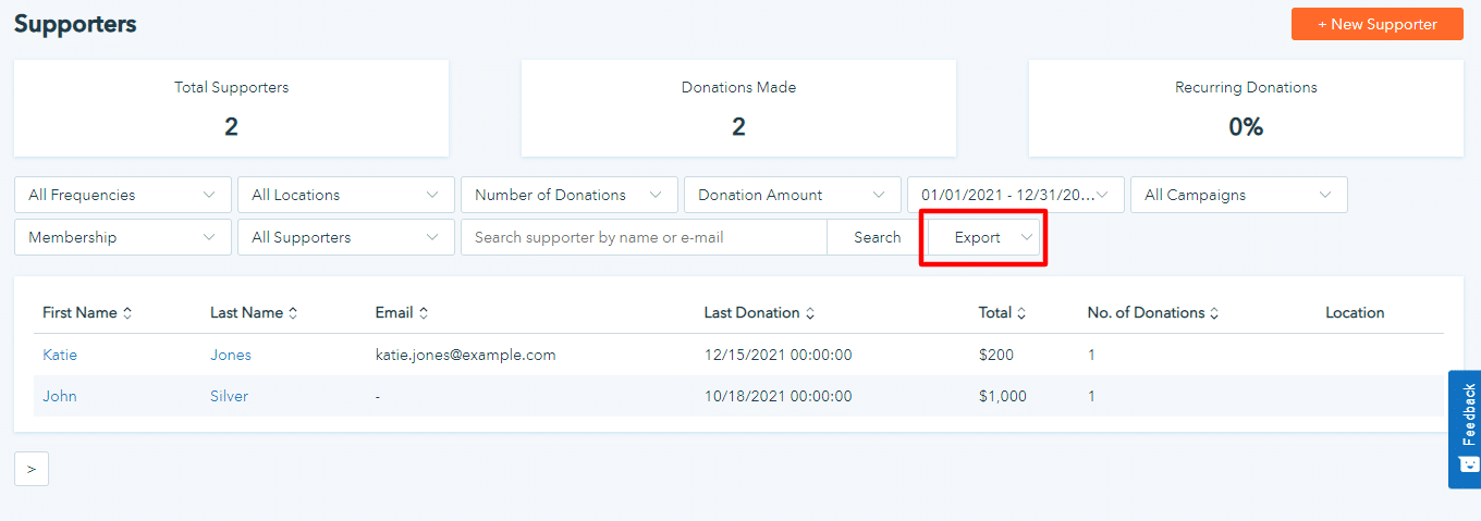 how to run lybunt and sybunt reports